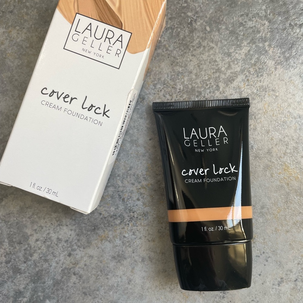 NEW Laura Geller Cover Lock Cream Foundation